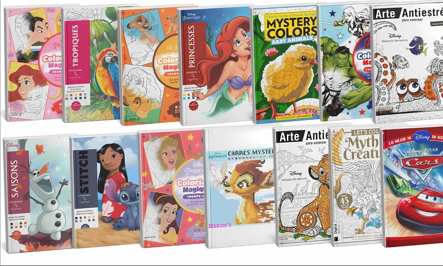 Kit de desenhos terapêuticos